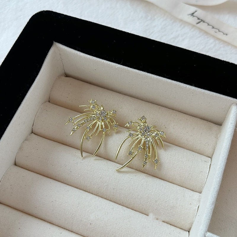 Commuter Light Luxury Design Sense High-grade Earrings