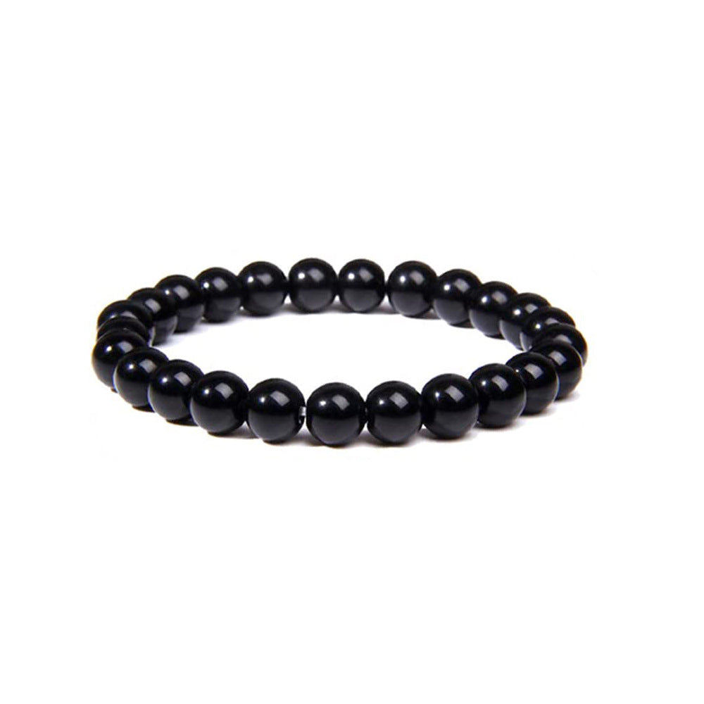 Women's & Men's Mm Natural Gemstone Outdoor Yoga Stretch Beads Bracelet