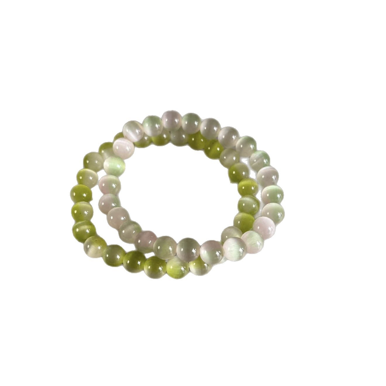 Women's Green Mist Opal Fresh White Cold Bracelet