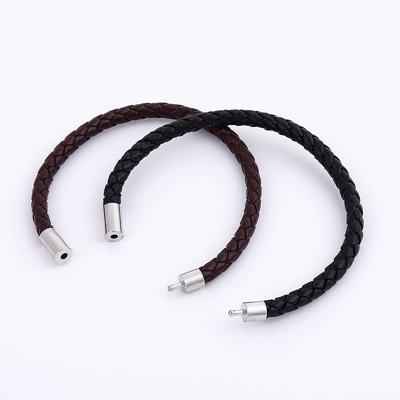 Women's & Men's Couple Pair Korean Fashion Hand-woven Simple Trendy Girlfriends Carrying Bracelet
