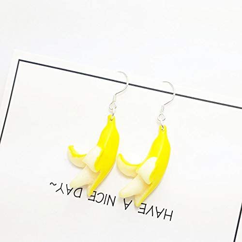 Imitation Wild Really Cute Banana Sweet Small Earrings