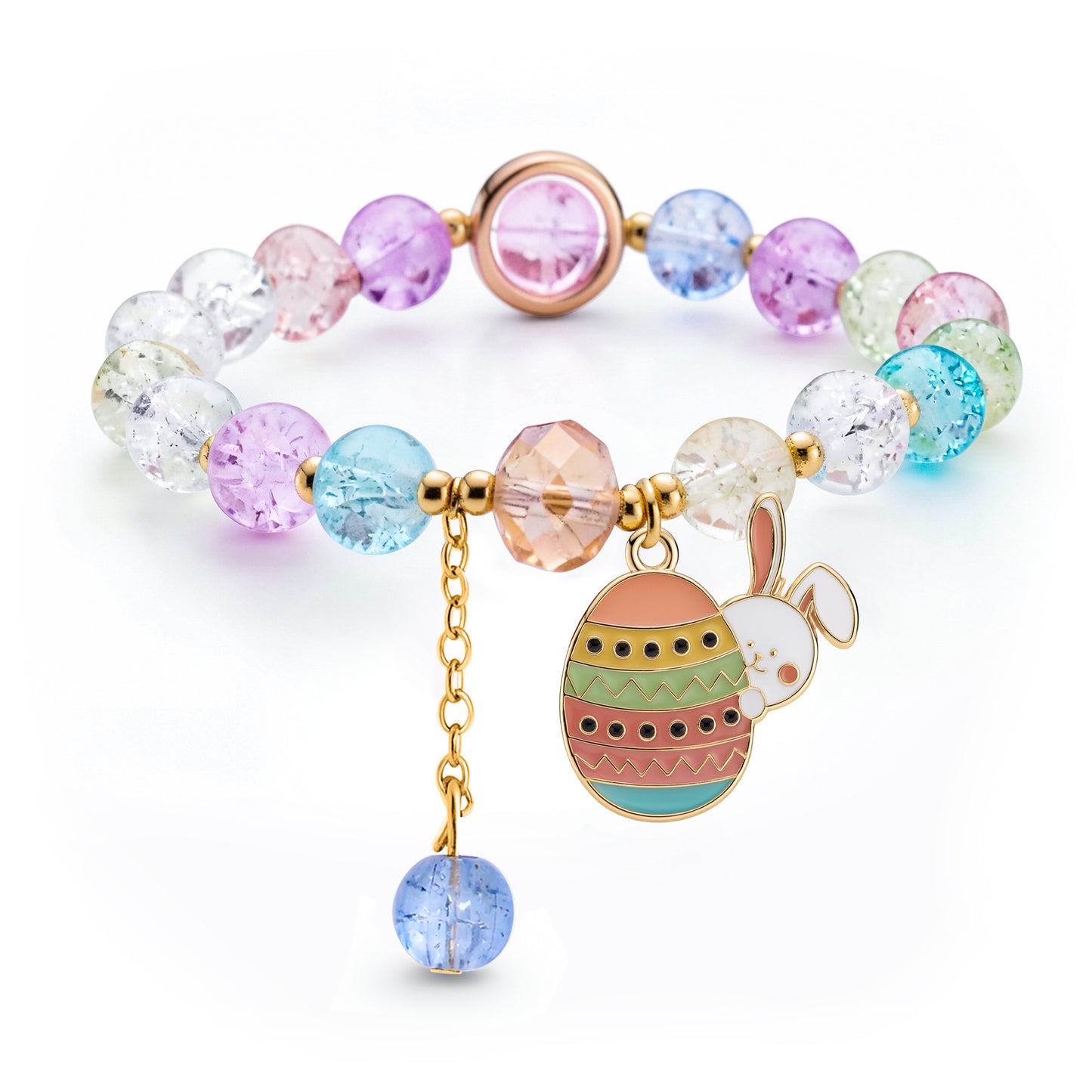 Children's Little Korean Style Sister Crystal String Bracelet