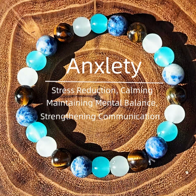 Glamorous Slouchy Attractive Natural Stone Crystal Bracelets