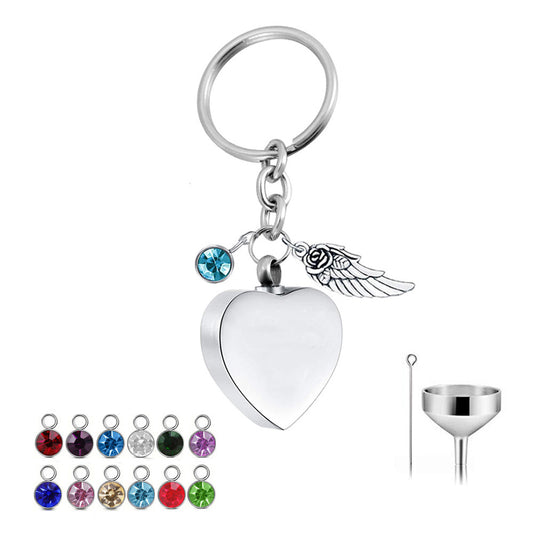 Memorial Relatives Pet Heart Shaped Love Necklace