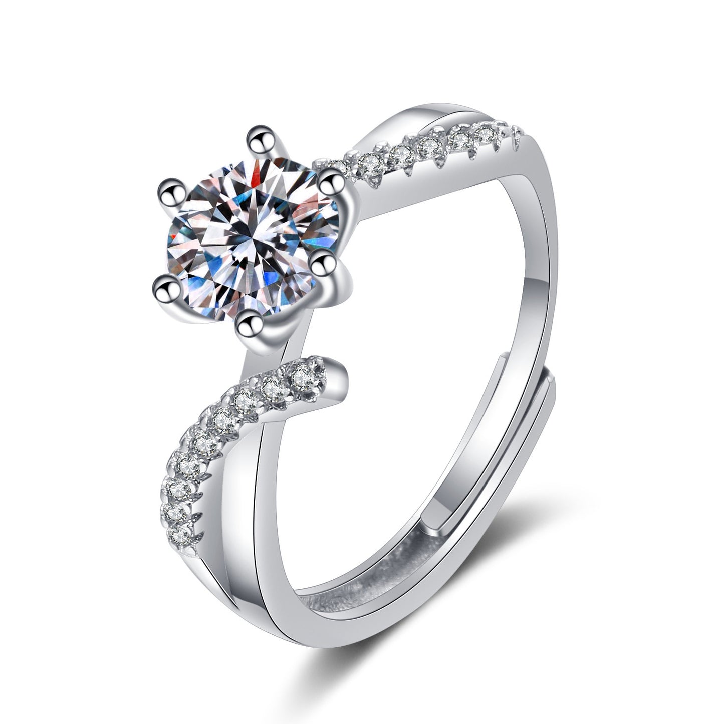 Square Bag Open Female Super Flash One Rings