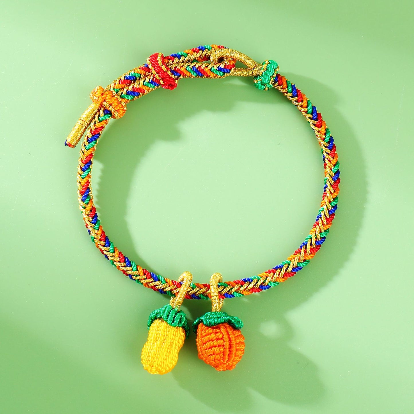 Children's Dragon Boat Festival Colorful Rope Carrying Strap Hand-woven Tiger Sachet Bracelets