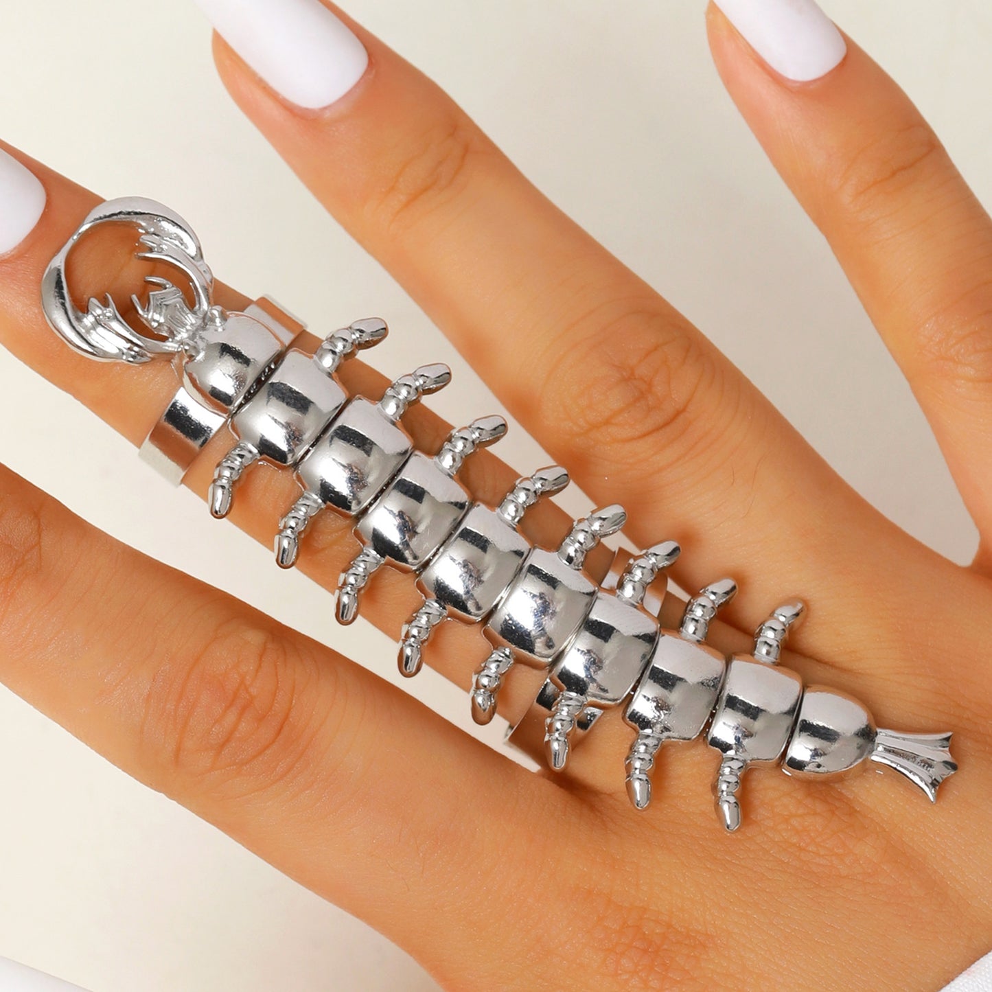 Men's Fashionable Simple Personalized Punk Centipede For Bracelet