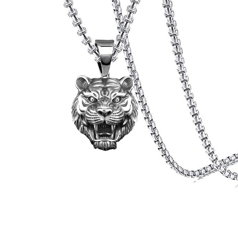 Movie Surrounding Ornament Wizard Wolf Head Necklaces