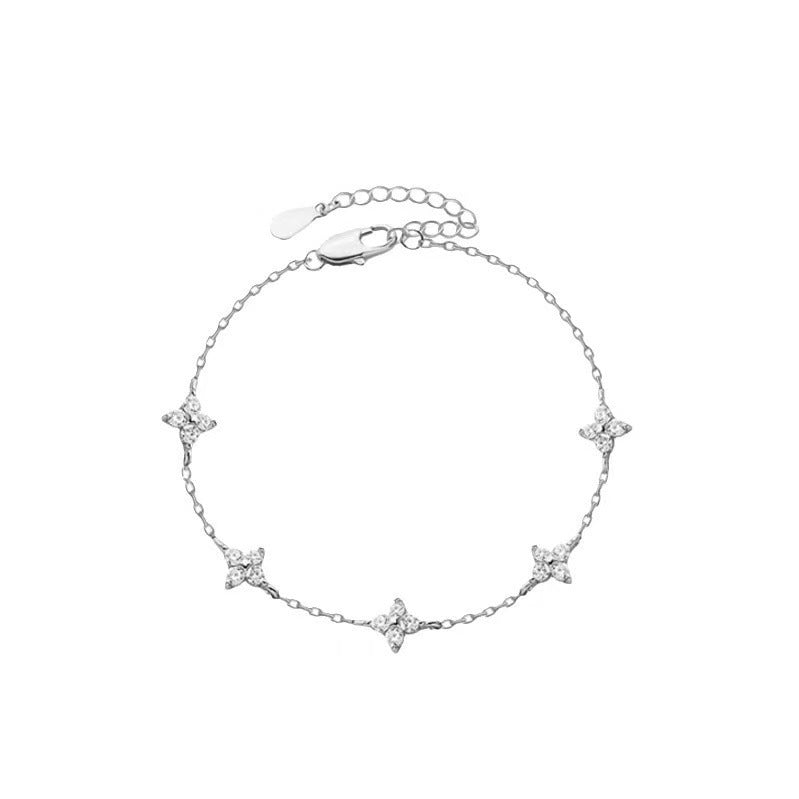 Sense Of Grade Starry Sky Flowers Bracelets