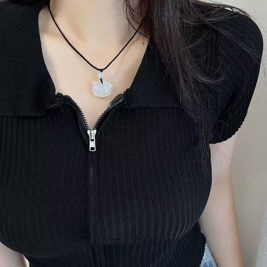 Cute Hello Kitty Clavicle Chain Summer Does Not Fade Girlfriend Pendants