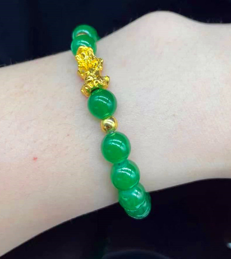 Life Pi Live Streaming Drainage Welfare White Red Bracelets