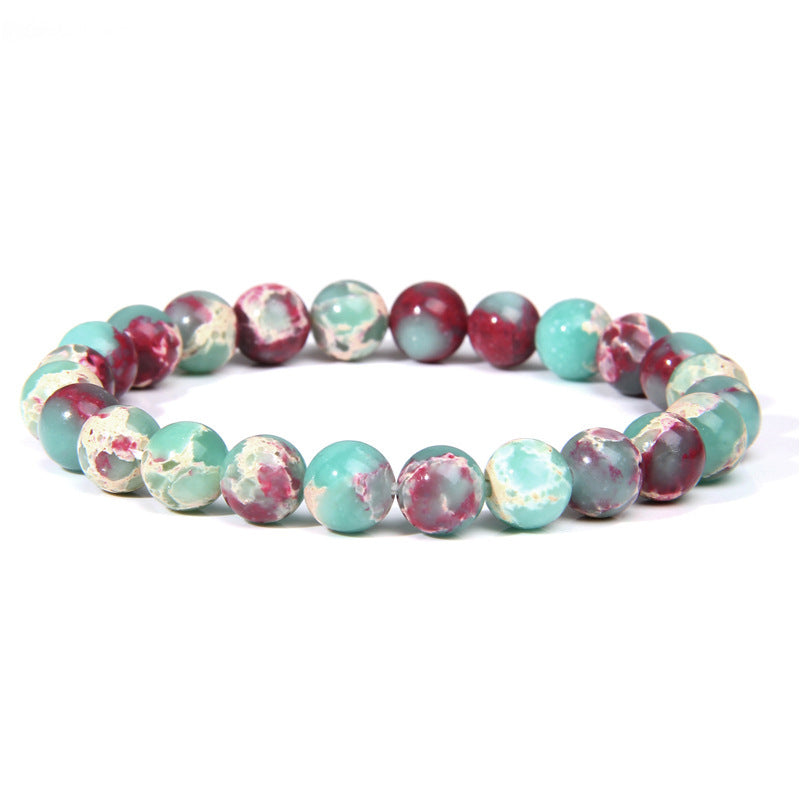 Tigereye White-barked Pine Agate Crystal Stone Bracelets