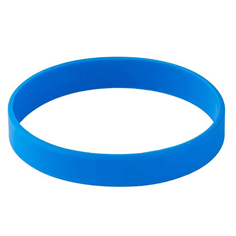 Wristband Lettering Silicone Sports Solid Color Printing Bracelet
