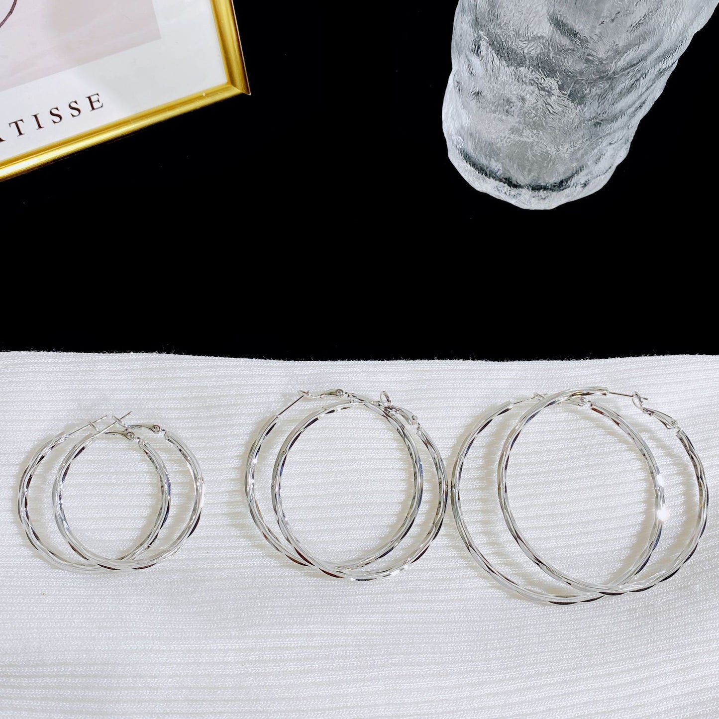 Trendy Big Hoop Temperament High Sense Rings