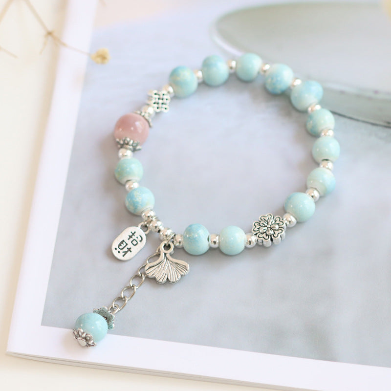 Chinese Style Ceramic Ethnic National Fashion Bracelets