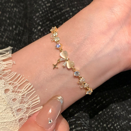 Women's Minority High-grade Bow Popular Fashion Temperament Bracelets