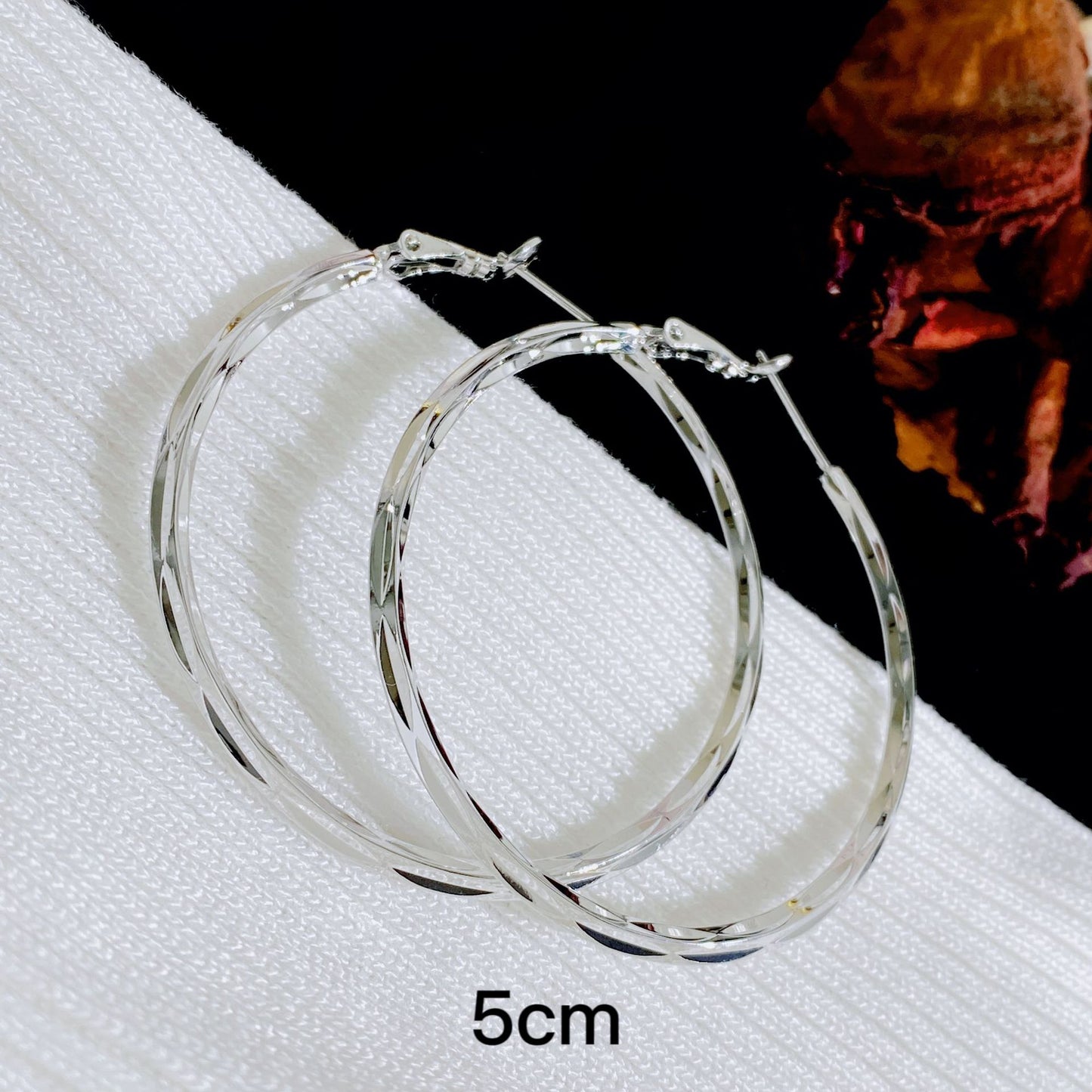 Trendy Big Hoop Temperament High Sense Rings