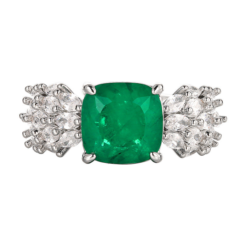 Women's Square High-grade Personality Fashion Commuter Ring