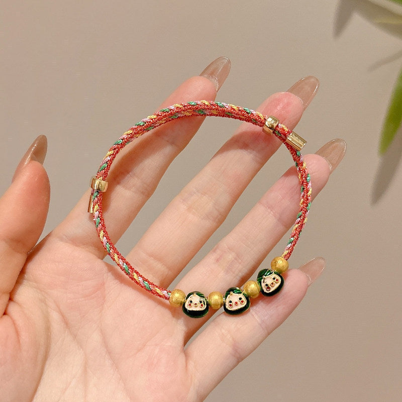 Boat Festival Carrying Strap Colorful Rope Wind Hand-woven Bracelet