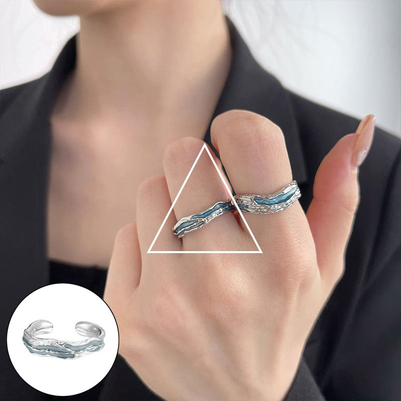 Women's Geometric Fashion Twisted Open-end Personality Hip Rings
