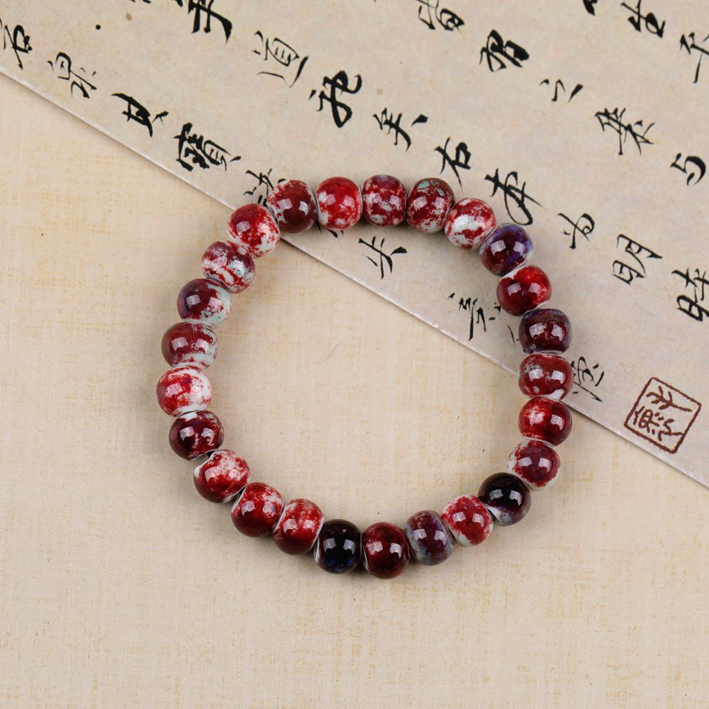Women's & Men's Single Circle Ceramic Simple Personality Fashion Bracelet