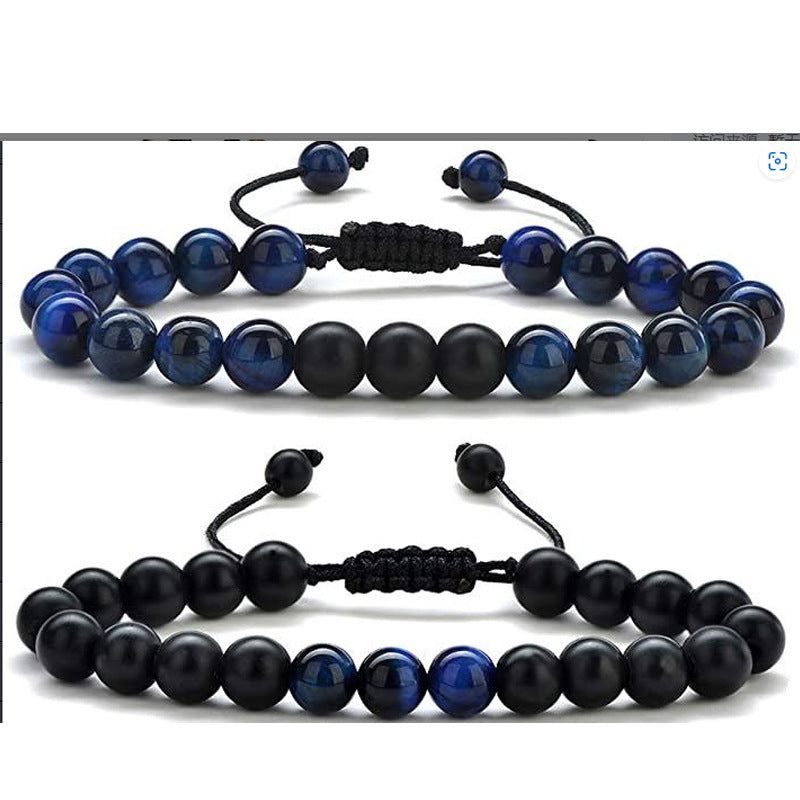 Jewelry Colorful Volcanic Rock Turquoise Tiger Eye Bracelets