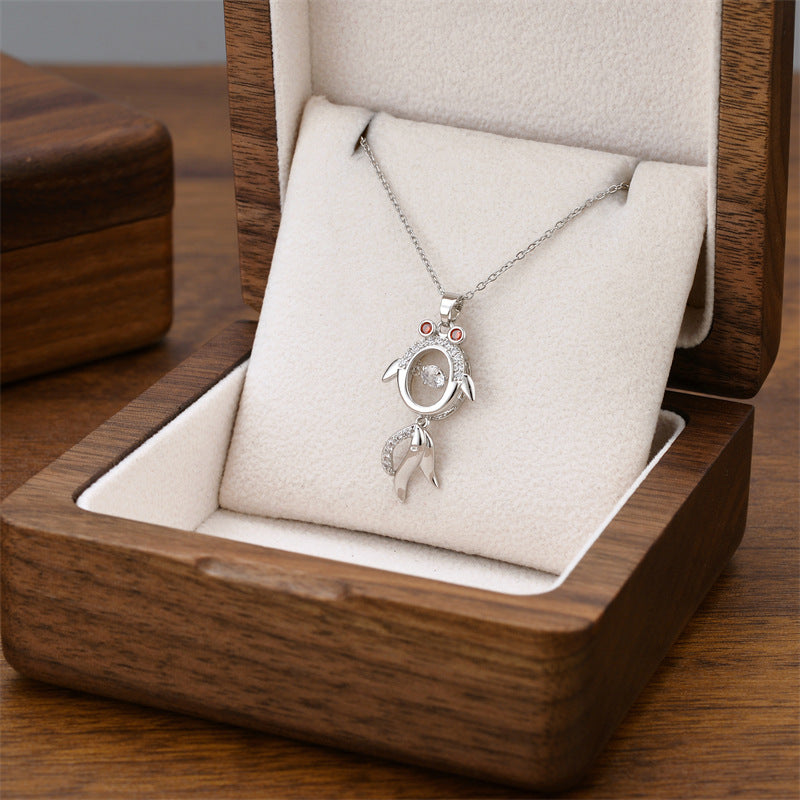 Titanium Steel Female Niche Simple Temperament Clavicle Pendants