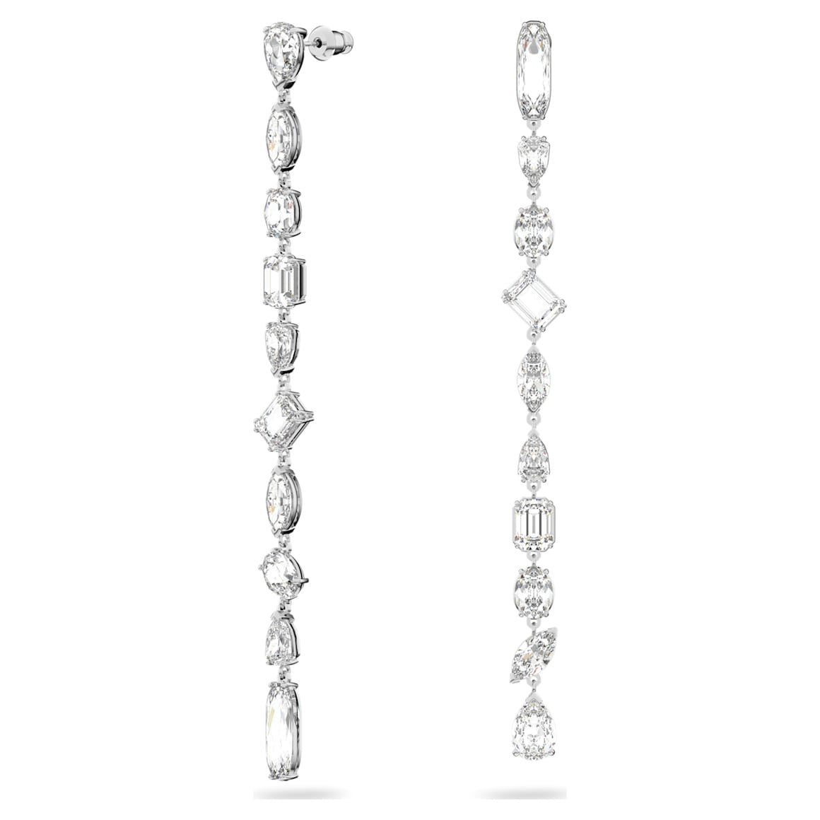 Candy Colorful Female Austrian Crystal Contrast Earrings