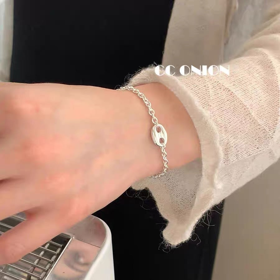 Women's Bow Twin Light Luxury Minority High-grade Exquisite Bracelets