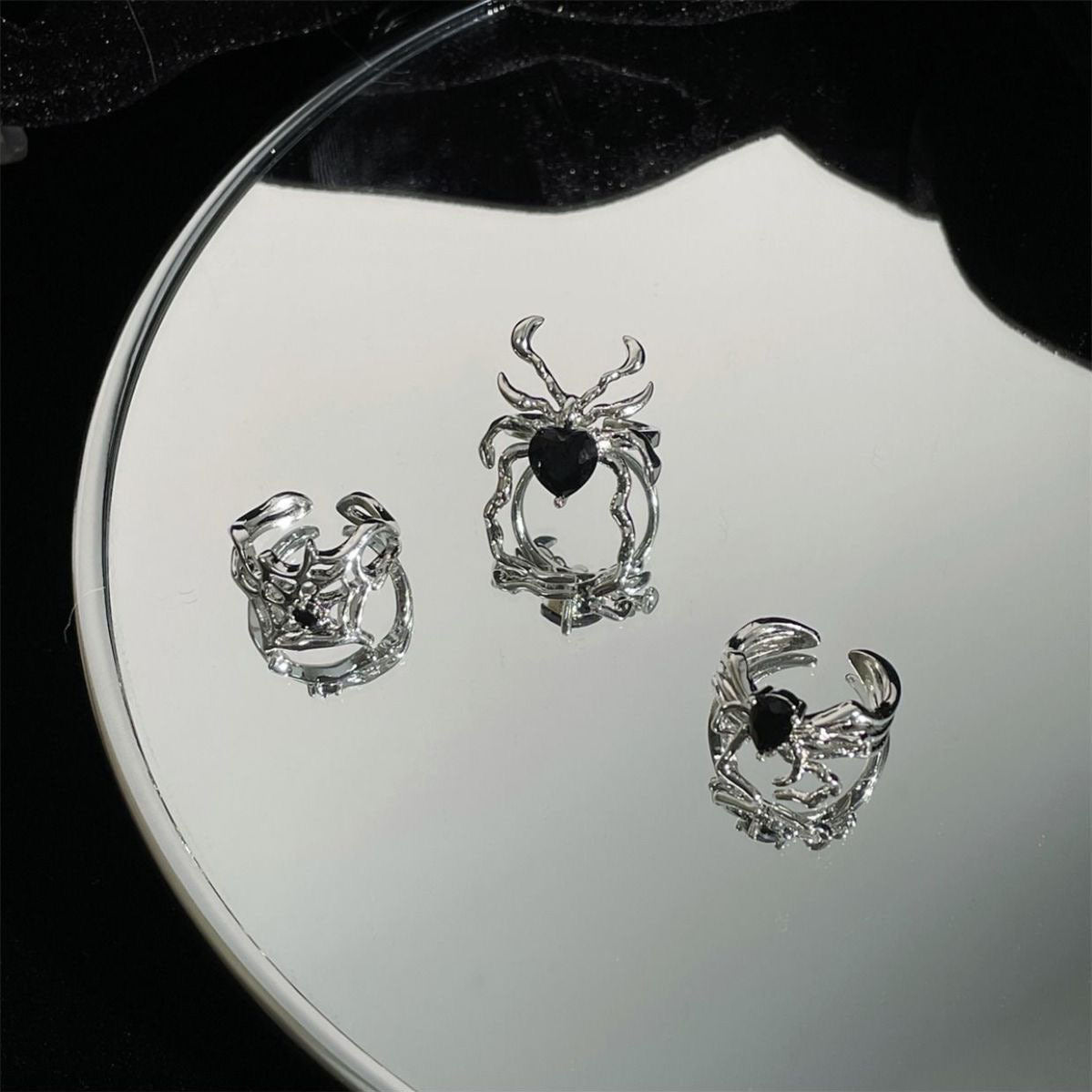 Nail Design High-grade Cold Wind Open Rings