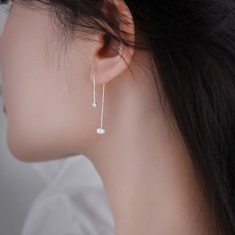 Buckle No Need To Take Off Round Face Fashion High Earrings