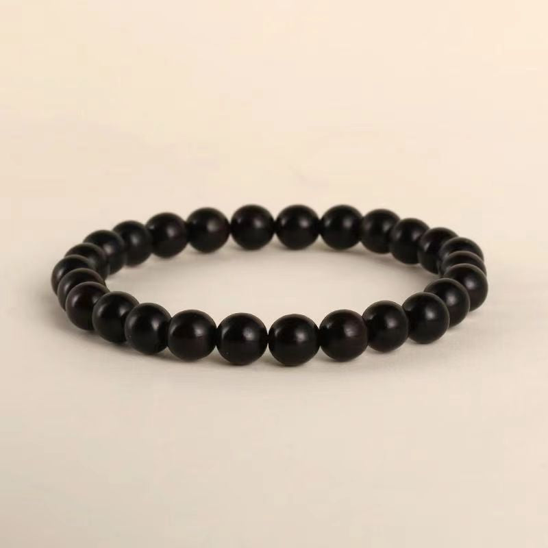 Women's & Men's Blackwood Silkwood Jade Crafts Hand Toy Bracelets