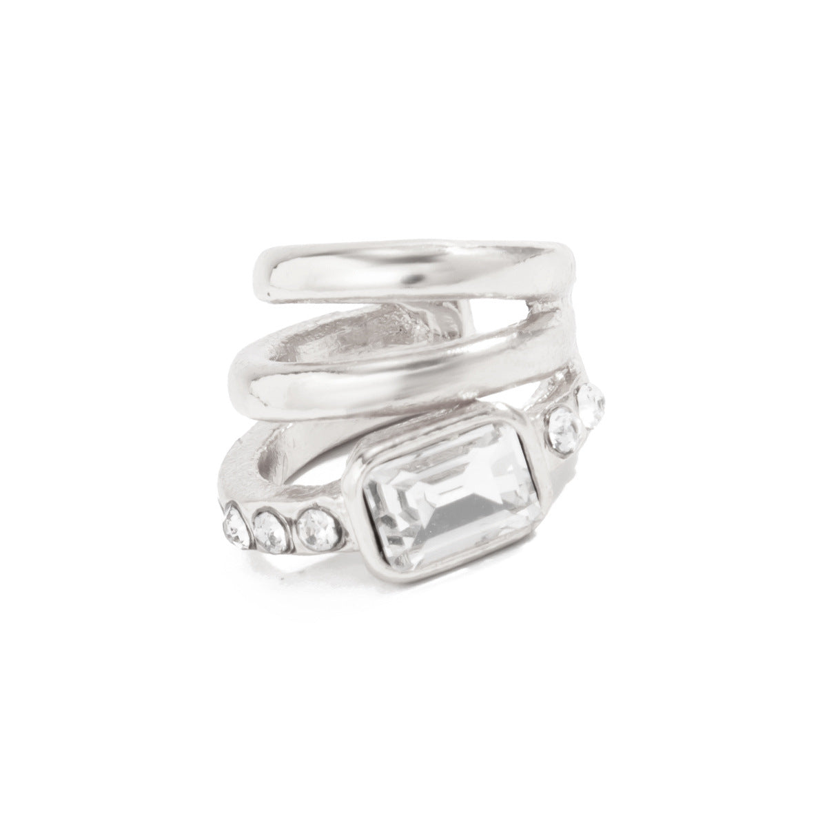 Women's Fashionable Versatile Clip Hip Hop Style Ear Buckle