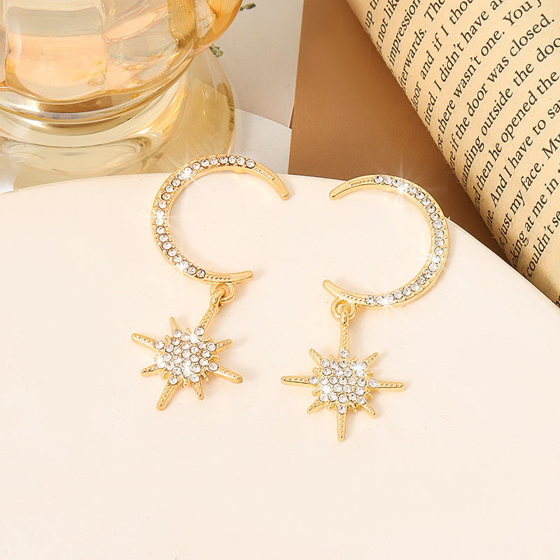 Korean Style Simple Vintage Pearl High-grade Ear Tassel Female Niche Earrings