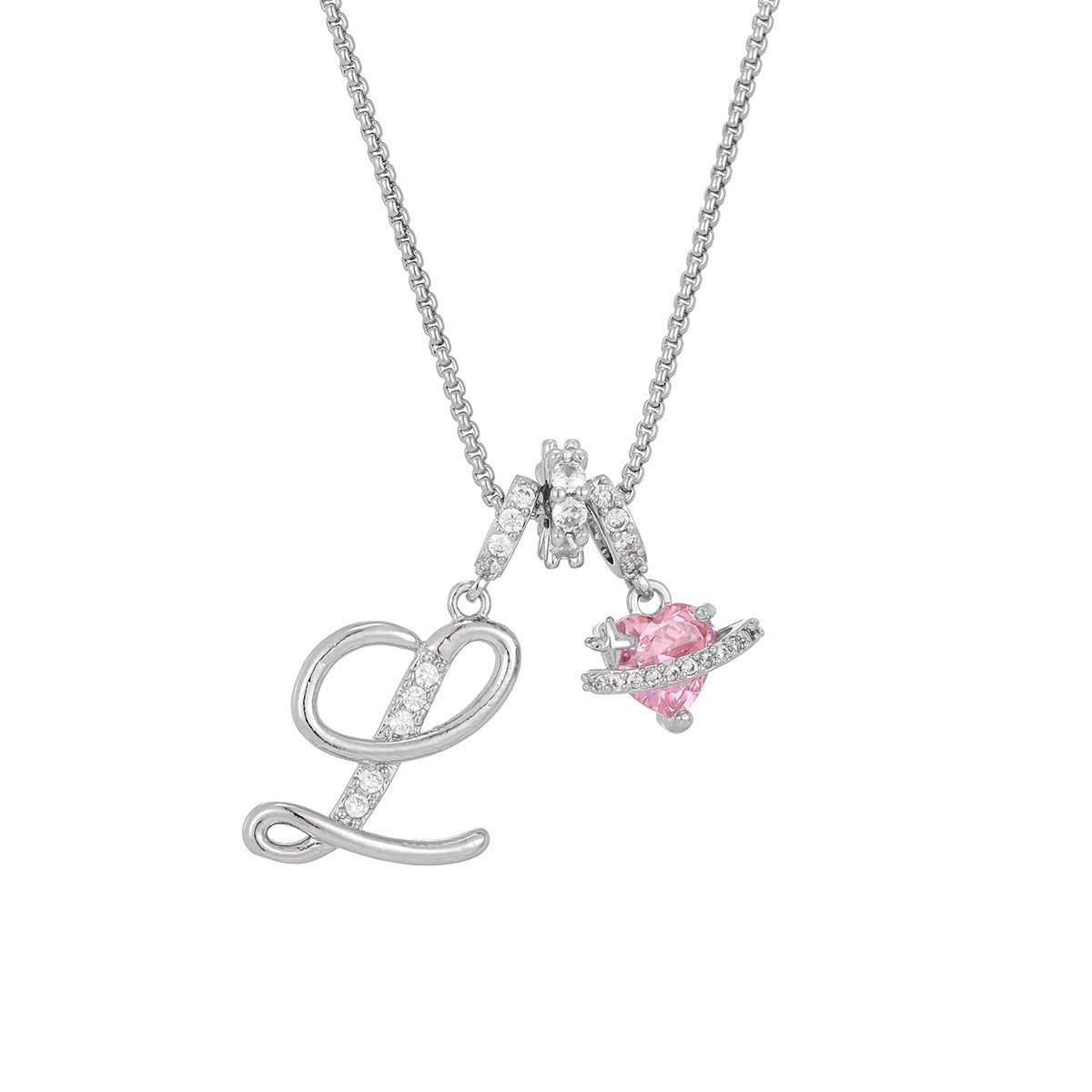 Dopamine English Letter Light Luxury Minority Necklaces