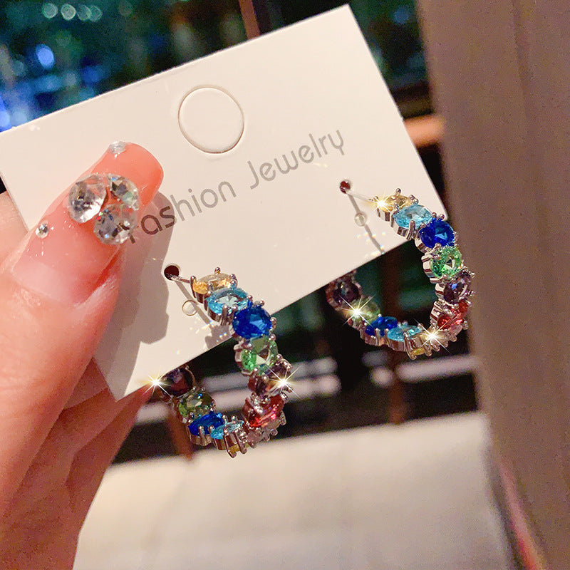 Sier Needle Special Interest High Profile Earrings