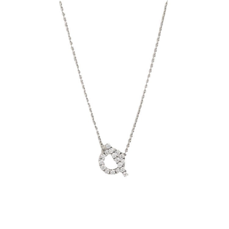 Women's Small Q Sterling Sier High-grade Light Luxury Minority Necklaces