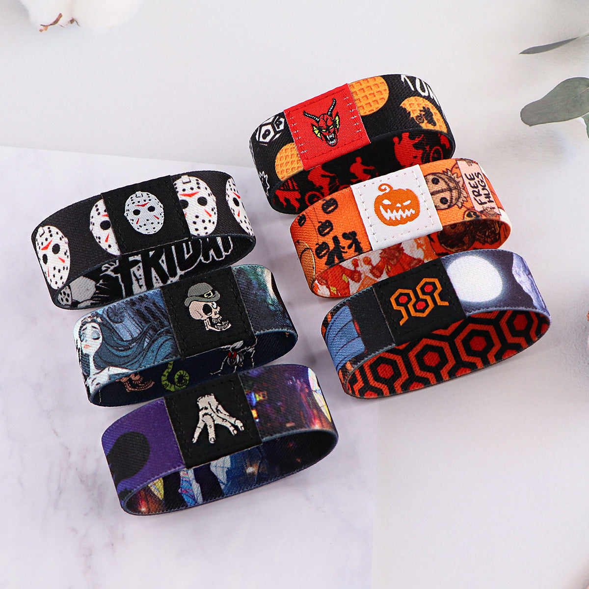 Series Elastic Wristband Wrist Strap Athletic Thermal Transfer Bracelet