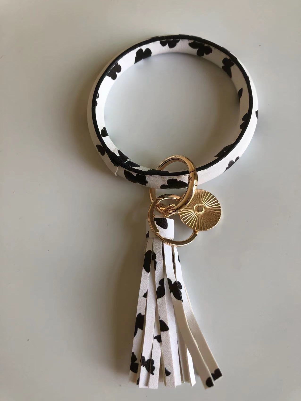 Christmas Pure Leather Key Creative Chain Bracelet