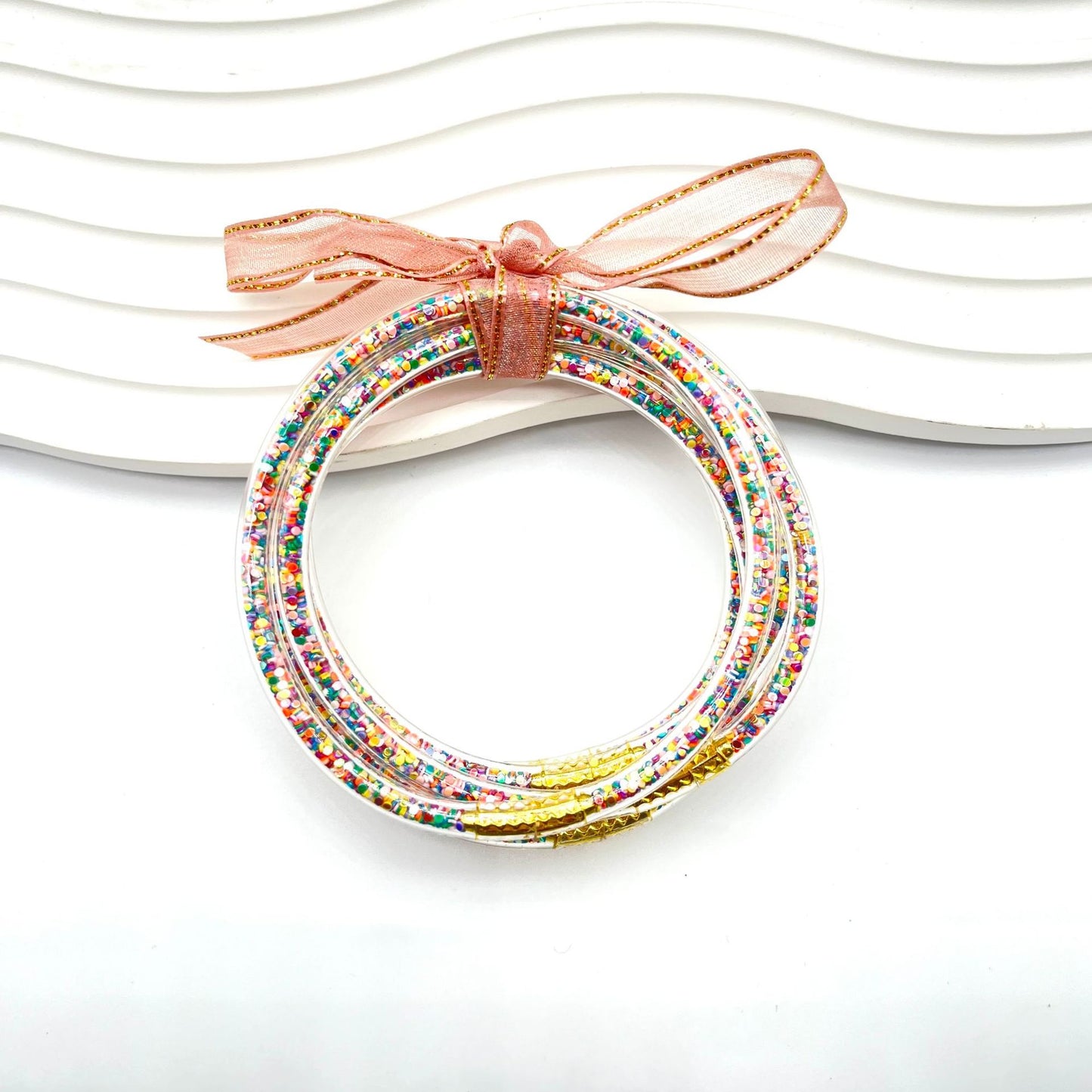 Glamorous Fashion Silicone Bright Simple Couple Bracelets
