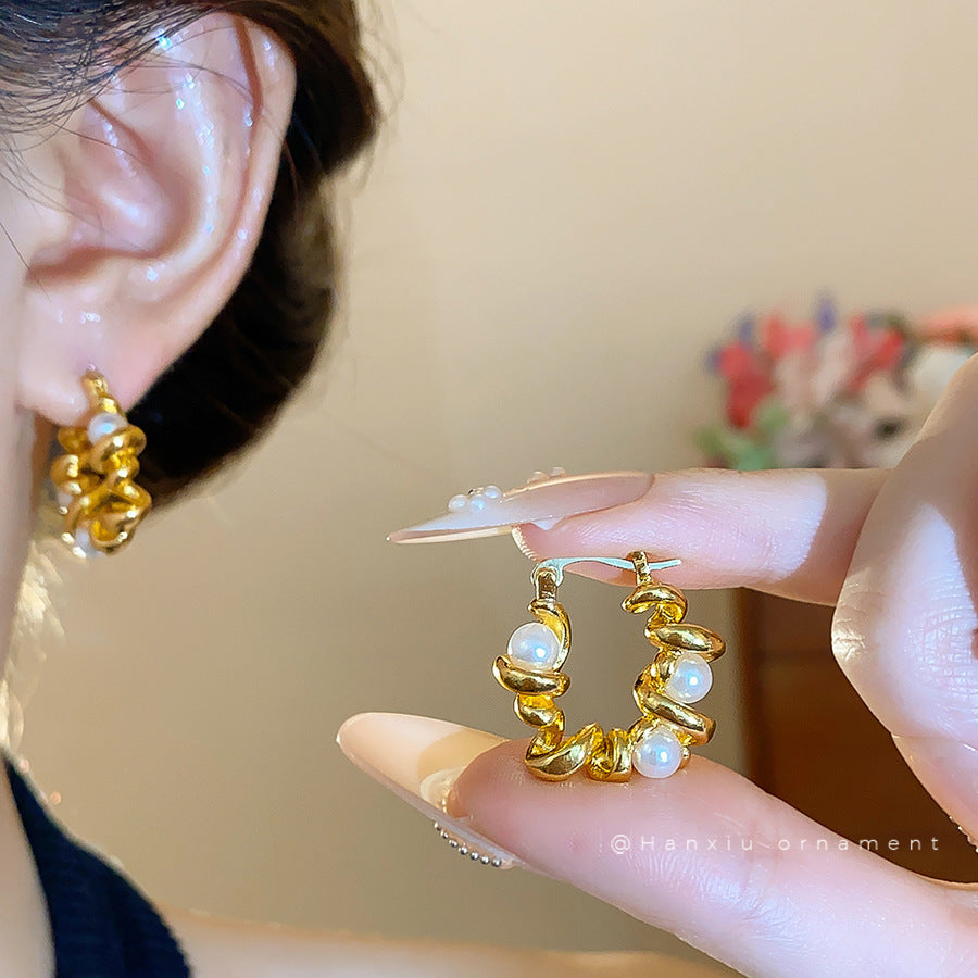 Women's Print Lovely Geometric Trendy Personality Light Luxury Earrings