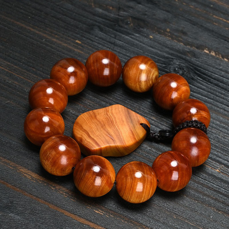 Arborvitae Full Transparent Of Lightning Pattern Water Wave Aging High Bracelet
