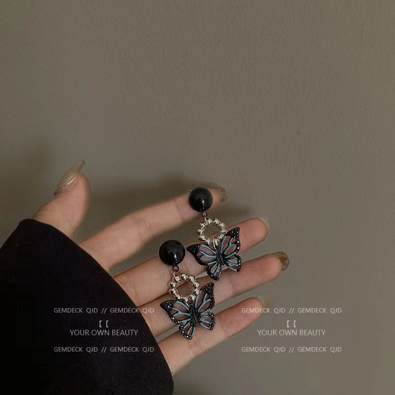 Fairy Style Korean Sweet Mori Minority Elegant Face Earrings