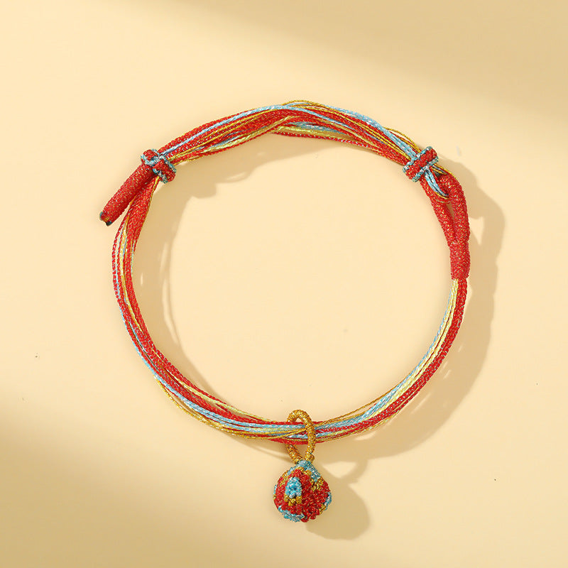 Children's Dragon Boat Festival Colorful Rope Hand-woven Small Bracelets