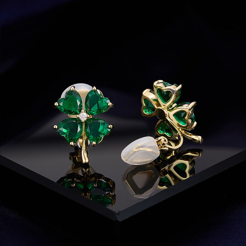 Sweet Super Fairy Graceful Sier Needle Korean Style Niche Rings