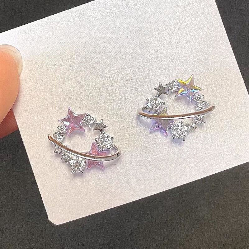 Women's Lock For Niche Design High-grade Sense Stud Earrings