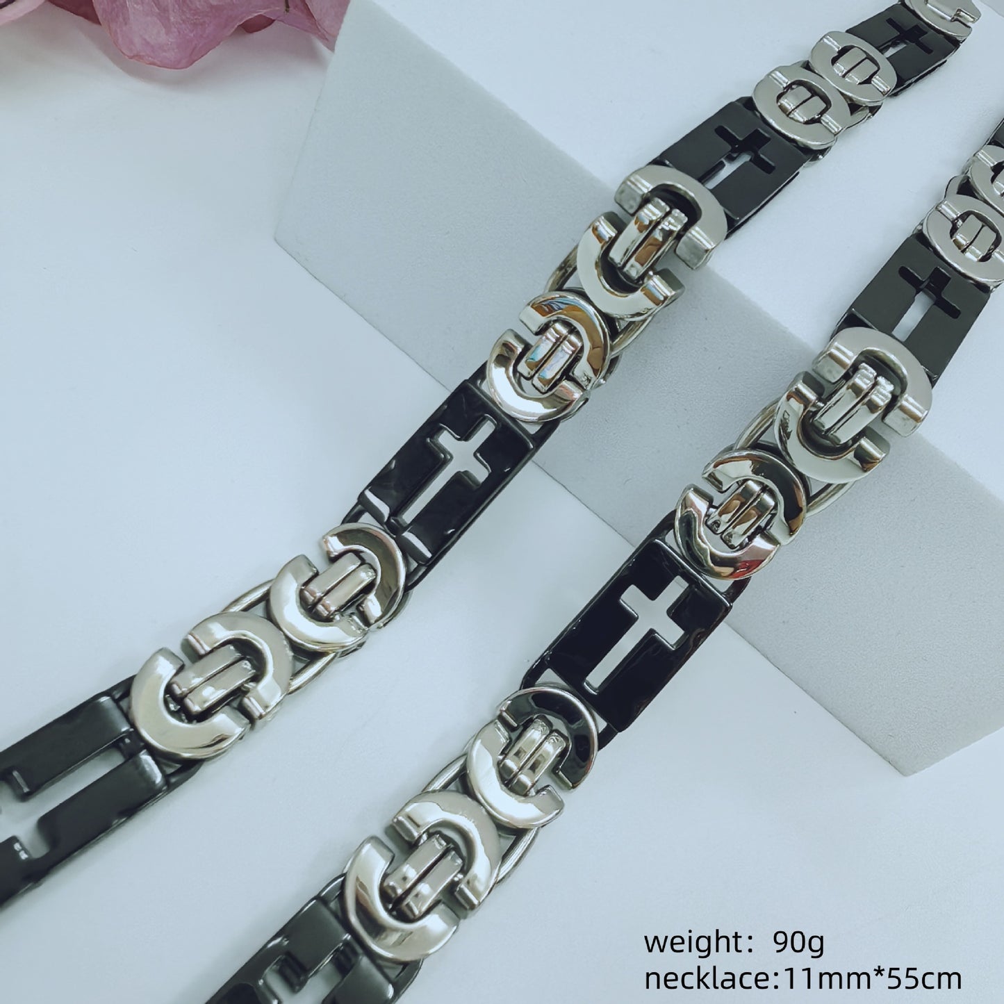 Fashion Trendy Unique Man's Stainless Steel Necklace