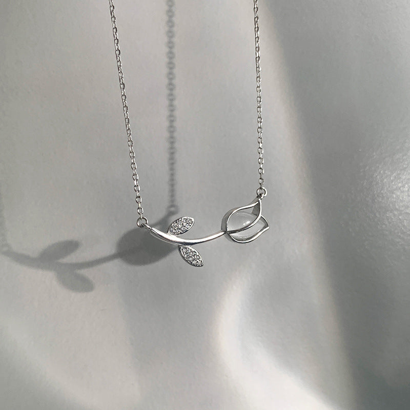 Women's Rose For Design High-grade Light Luxury Necklaces