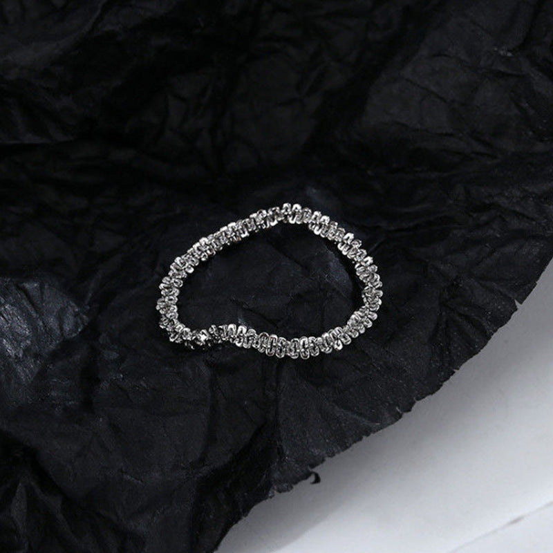 Starry Sky Single Female Milky Way Chain Super Fairy Twin Ring