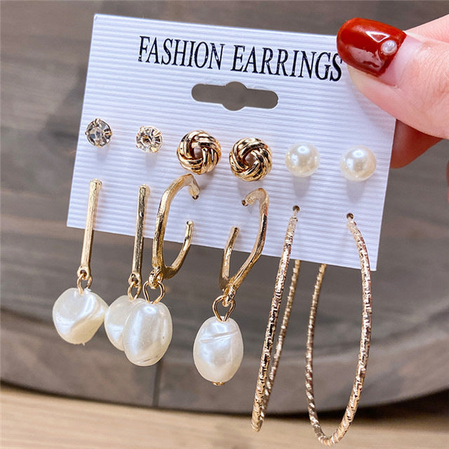 Women's Fashion Minimalism Temperament Wild Exaggerated Personalized Rings